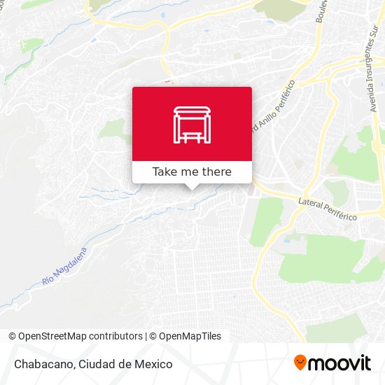 Mapa de Chabacano