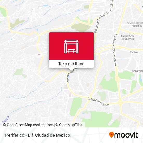Periférico - Dif map