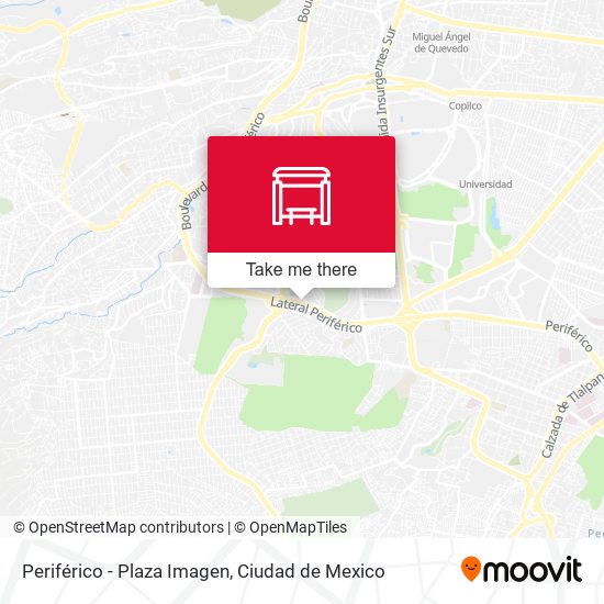 Periférico - Plaza Imagen map