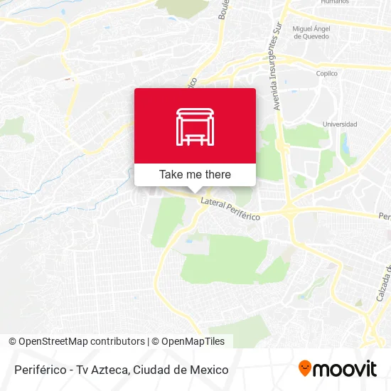 Periférico - Tv Azteca map