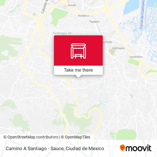 Mapa de Camino A Santiago - Sauce