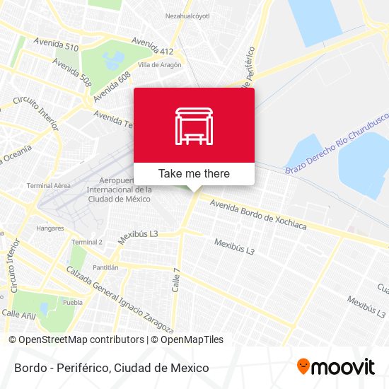 Bordo - Periférico map