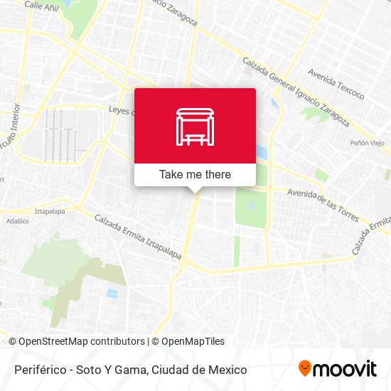 Mapa de Periférico - Soto Y Gama