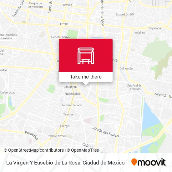 La Virgen Y Eusebio de La Rosa map
