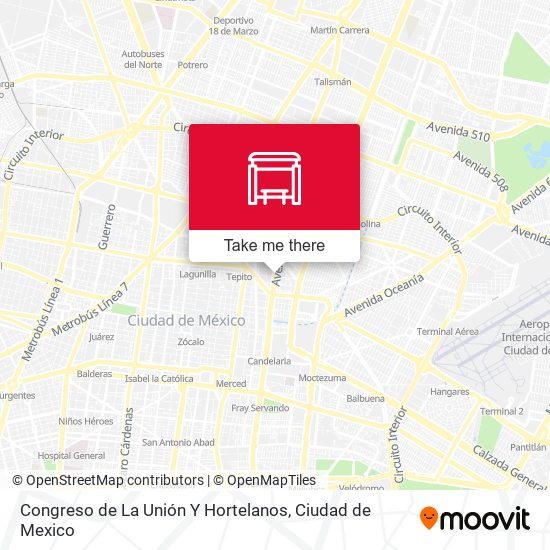 Mapa de Congreso de La Unión Y Hortelanos