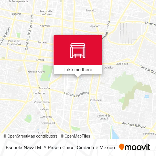 Escuela Naval M. Y Paseo Chico map