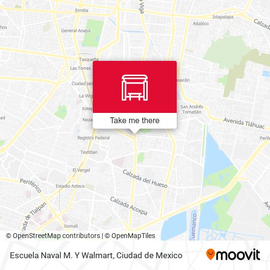 Escuela Naval M. Y Walmart map