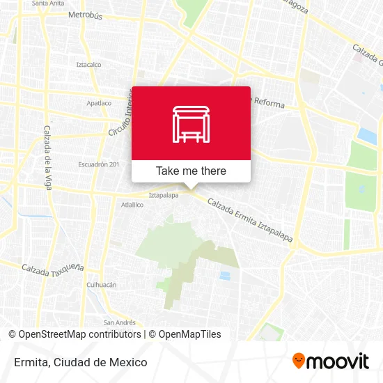 Ermita map
