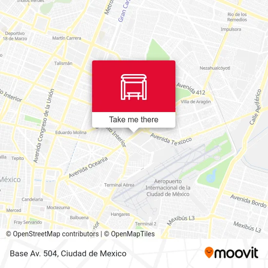 Base Av. 504 map