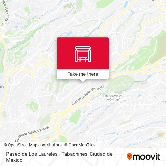 Paseo de Los Laureles - Tabachines map