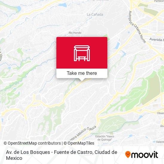 Mapa de Av. de Los Bosques - Fuente de Castro
