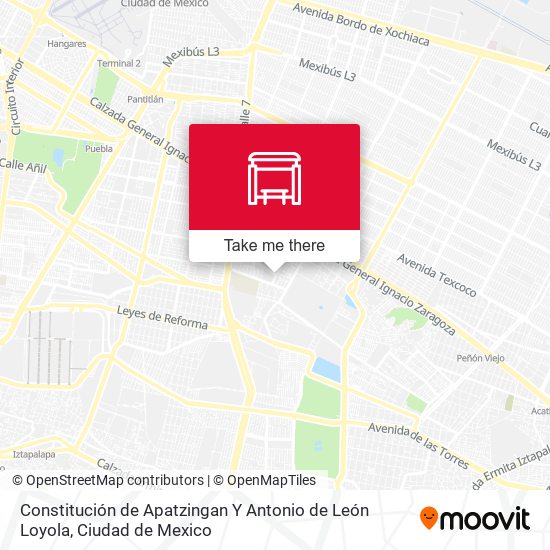 Constitución de Apatzingan Y Antonio de León Loyola map