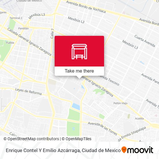 Enrique Contel Y Emilio Azcárraga map