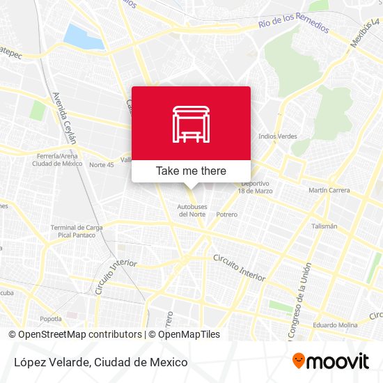 López Velarde map