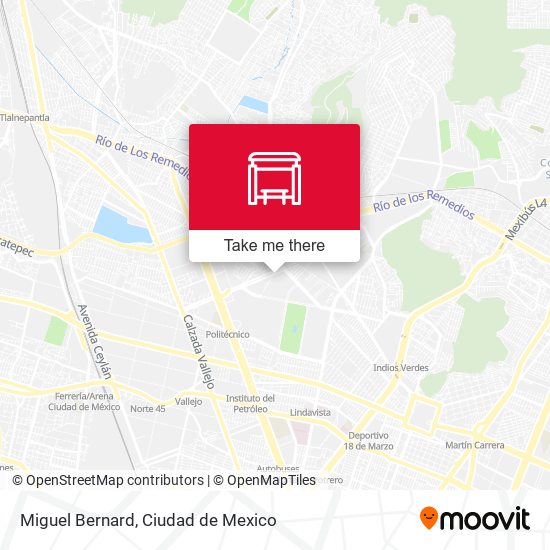 Miguel Bernard map