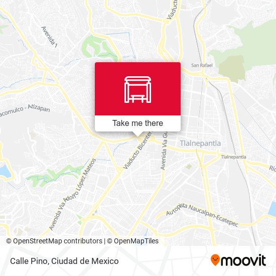 Mapa de Calle Pino