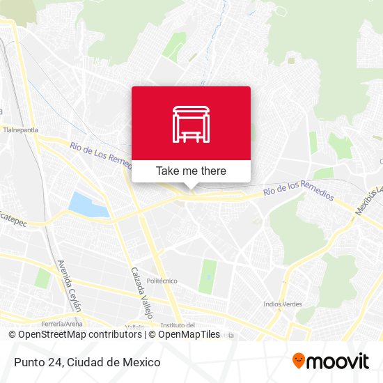 Mapa de Punto 24