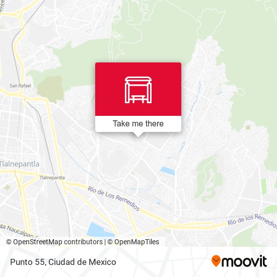 Mapa de Punto 55