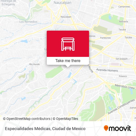 Mapa de Especialidades Médicas