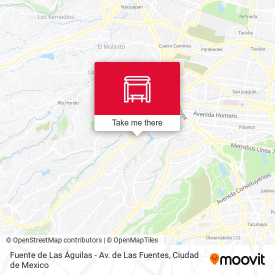 Fuente de Las Águilas - Av. de Las Fuentes map