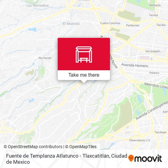 Fuente de Templanza Atlatunco - Tlaxcatitlán map