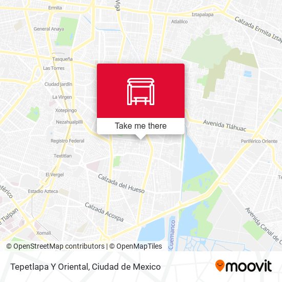 Tepetlapa Y Oriental map