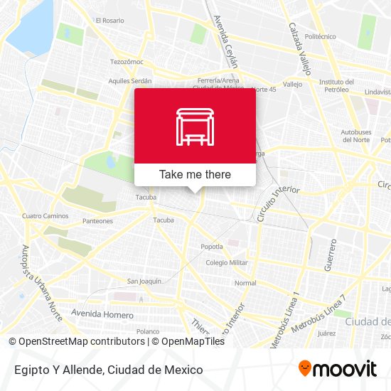 Egipto Y Allende map