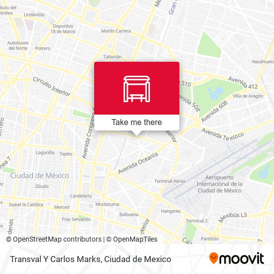 Transval Y Carlos Marks map