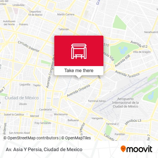 Av. Asia Y Persia map
