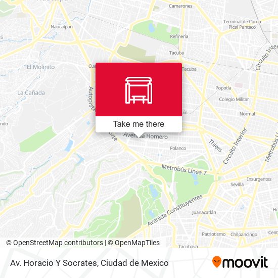 Av. Horacio Y Socrates map