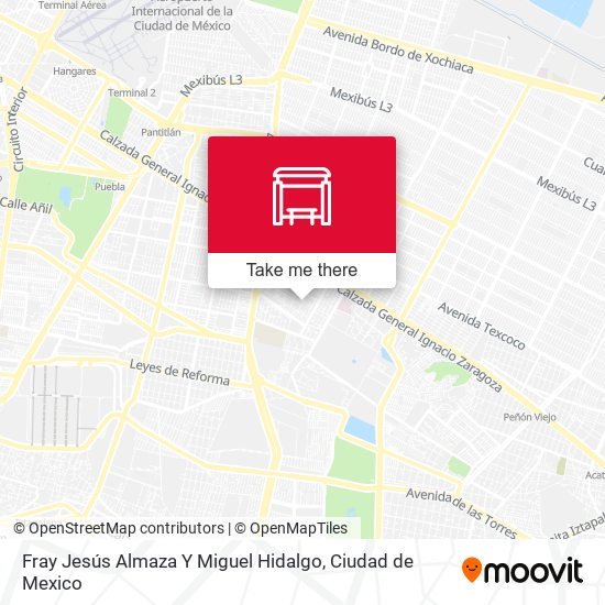 Fray Jesús Almaza Y Miguel Hidalgo map