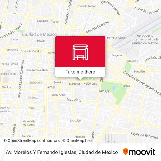 Mapa de Av. Morelos Y Fernando Iglesias