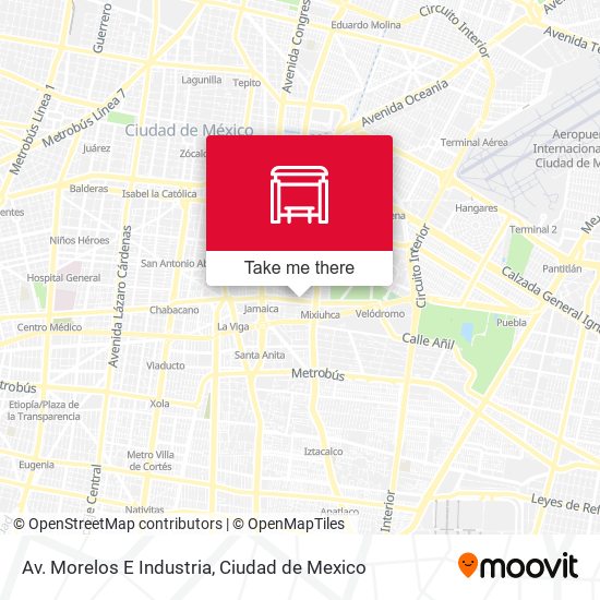 Mapa de Av. Morelos E Industria