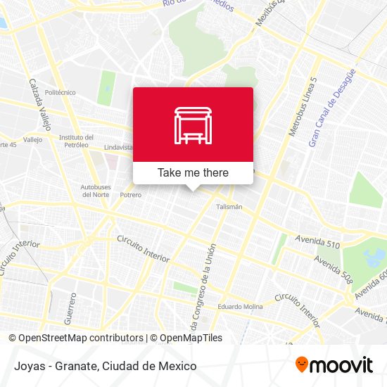 Mapa de Joyas - Granate