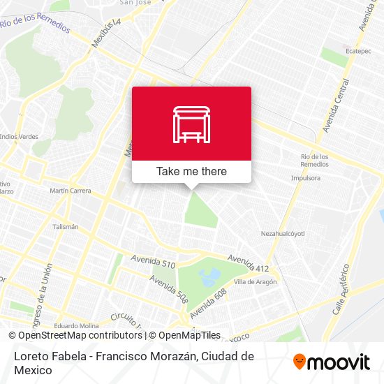 Loreto Fabela - Francisco Morazán map