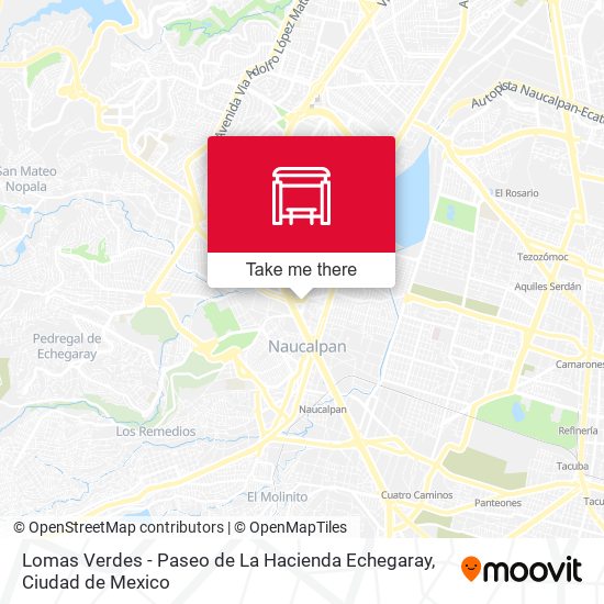 Lomas Verdes - Paseo de La Hacienda Echegaray map