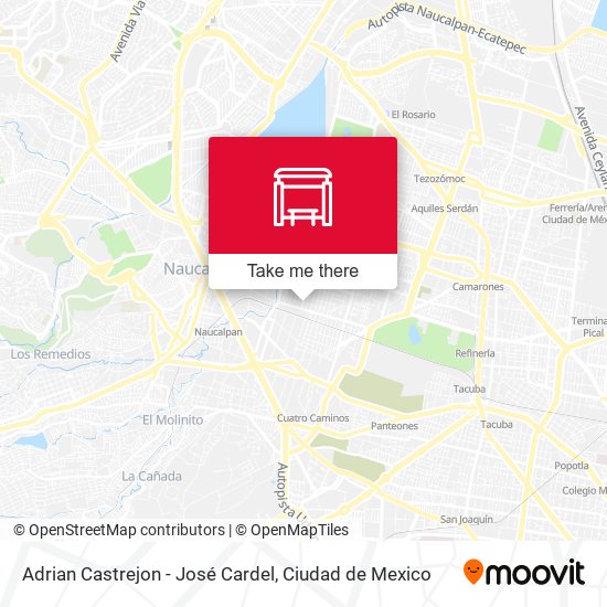 Mapa de Adrian Castrejon - José Cardel