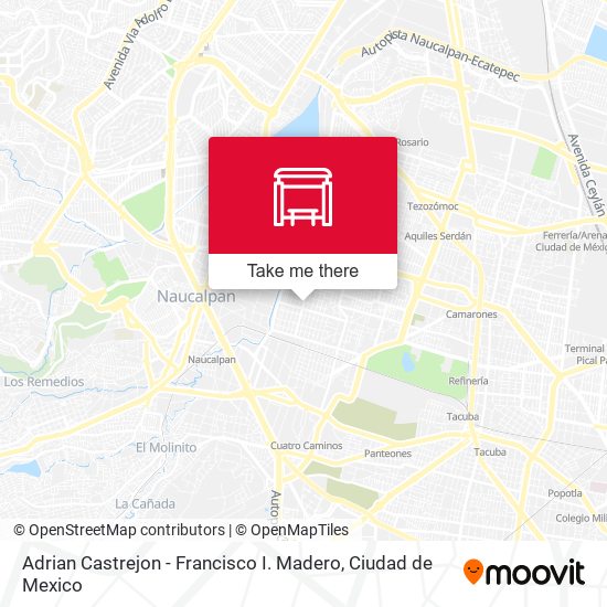 Adrian Castrejon - Francisco I. Madero map