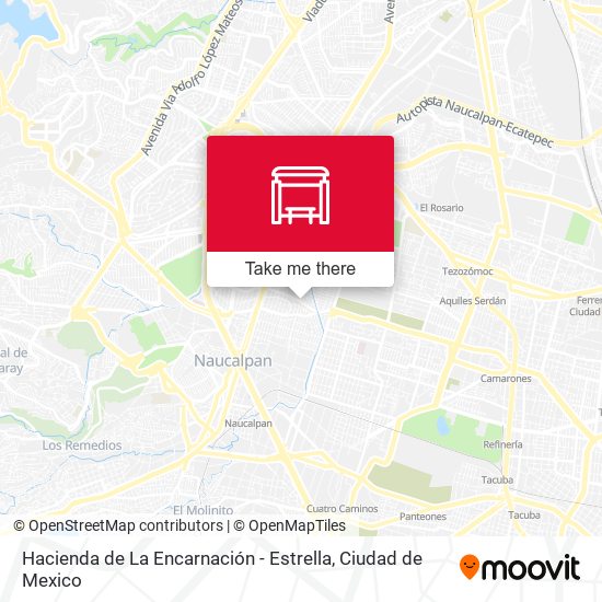 Hacienda de La Encarnación - Estrella map