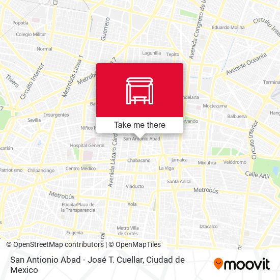 Mapa de San Antionio Abad - José T. Cuellar