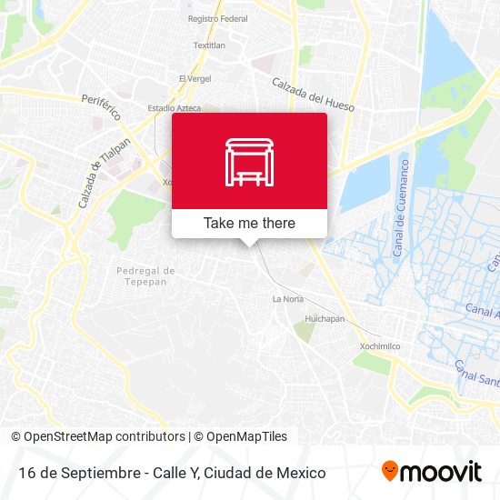 16 de Septiembre - Calle Y map