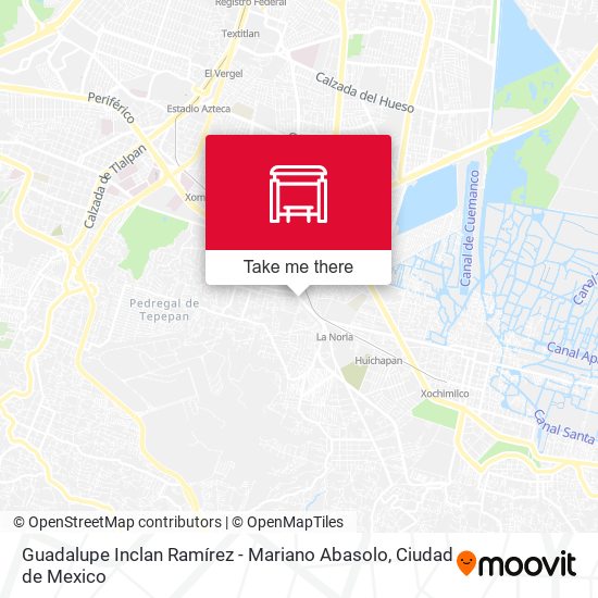 Guadalupe Inclan Ramírez - Mariano Abasolo map