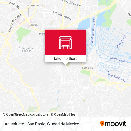 Acueducto - San Pablo map