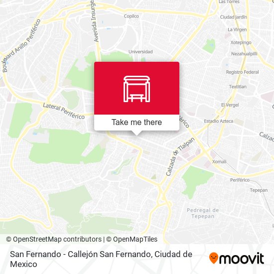 San Fernando - Callejón San Fernando map