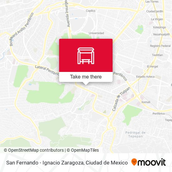 Mapa de San Fernando - Ignacio Zaragoza
