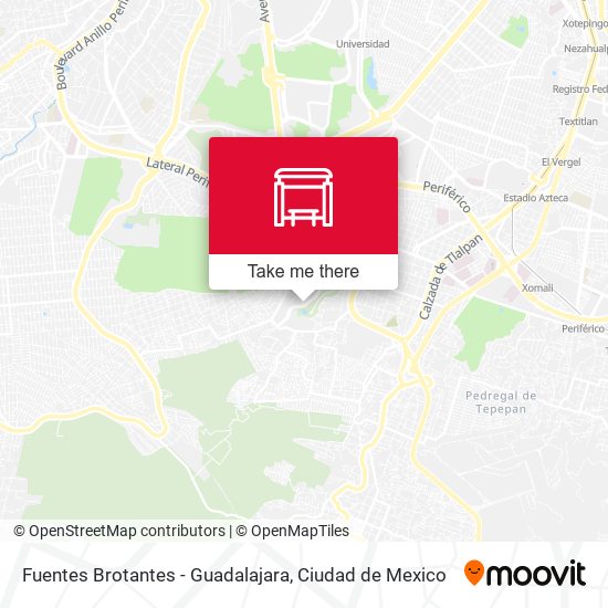 Fuentes Brotantes - Guadalajara map