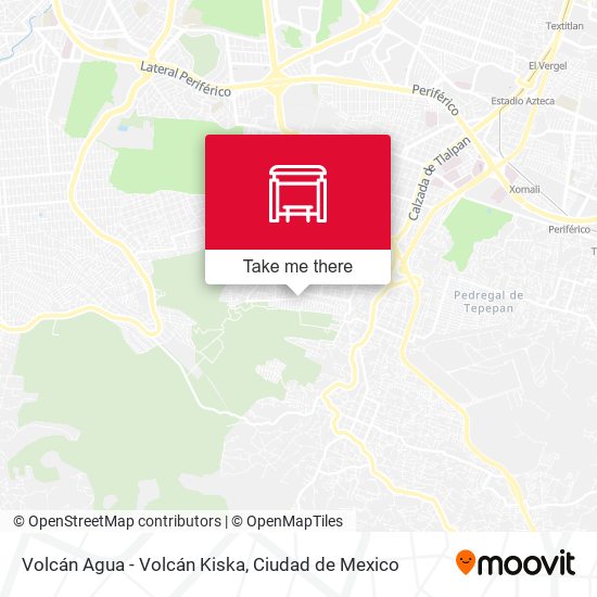 Mapa de Volcán Agua - Volcán Kiska