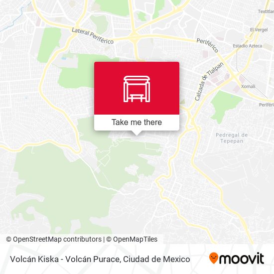 Mapa de Volcán Kiska - Volcán Purace