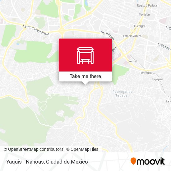 Mapa de Yaquis - Nahoas