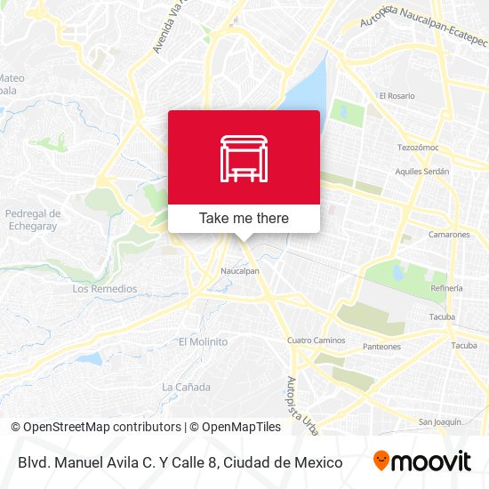 Blvd. Manuel Avila C. Y Calle 8 map